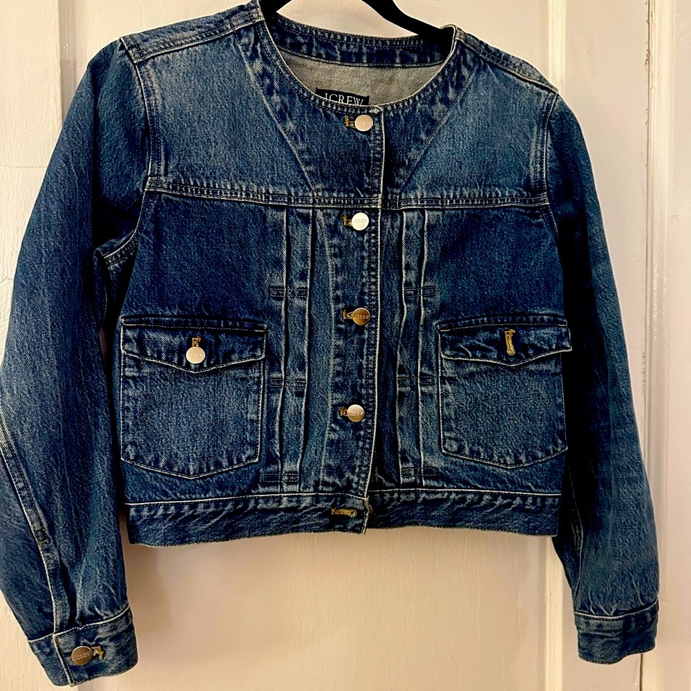 J.Crew Classic Blue Jean Jacket